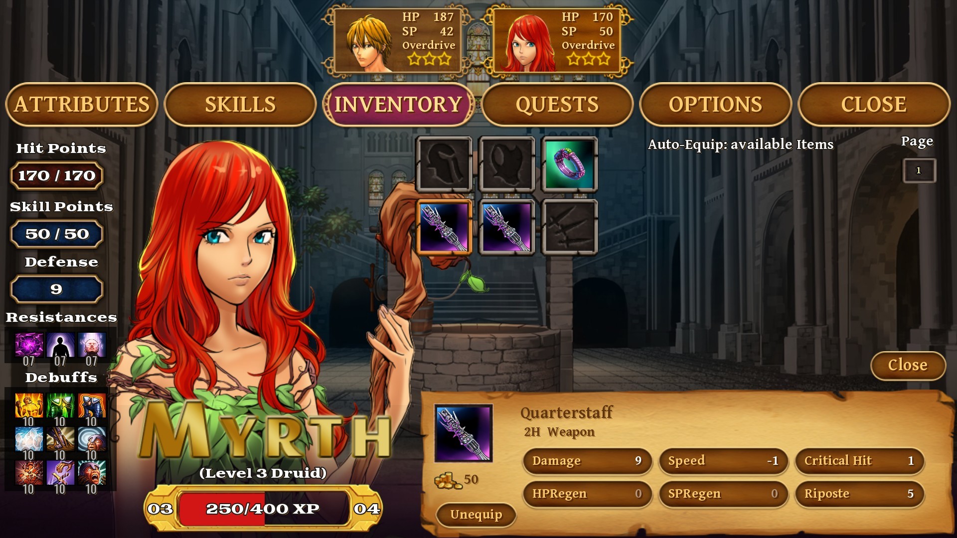 Tales of Aravorn: An Elven Marriage - Screenshot 3