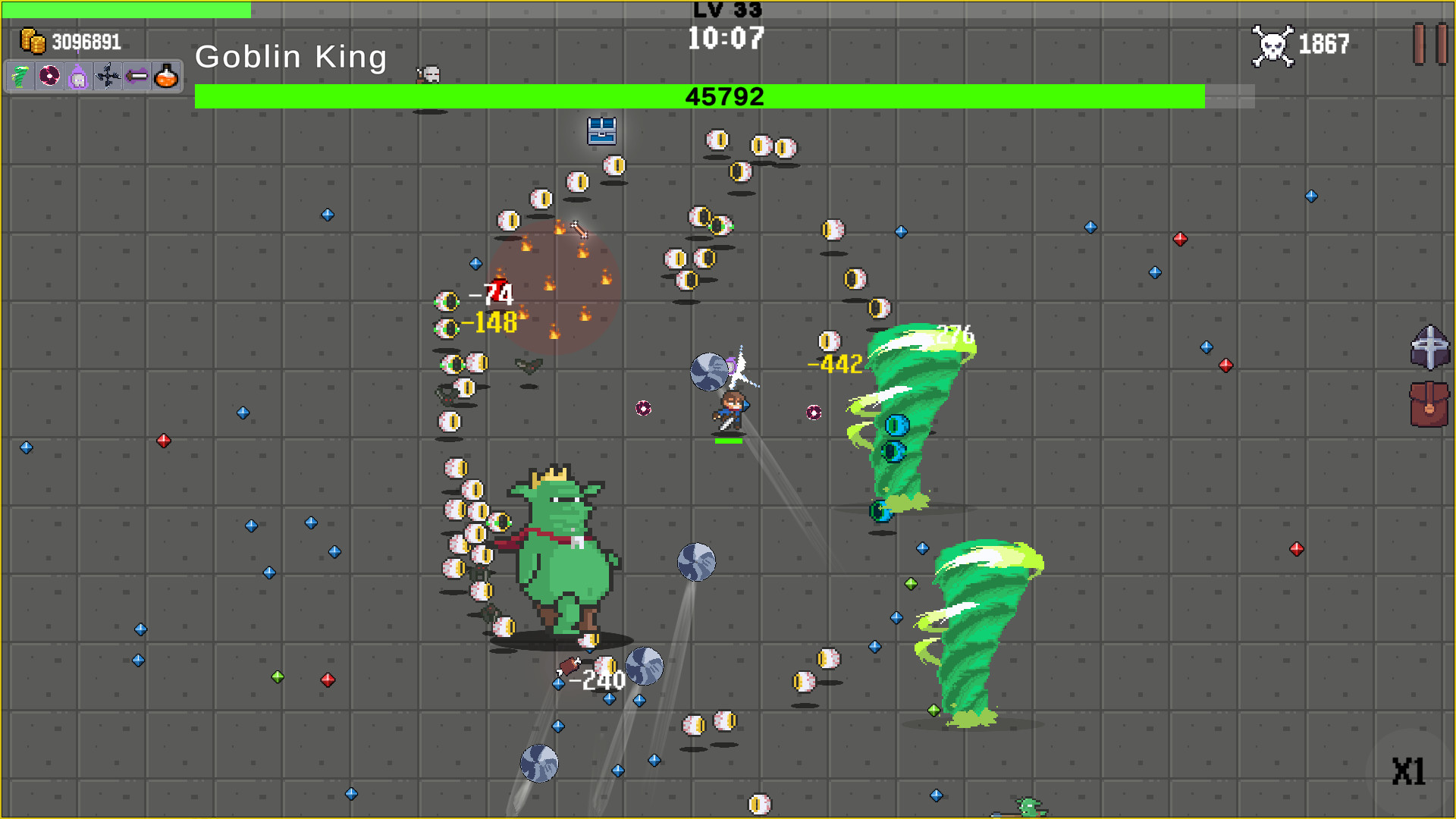 Pixel Survivors: Roguelike - Screenshot 6