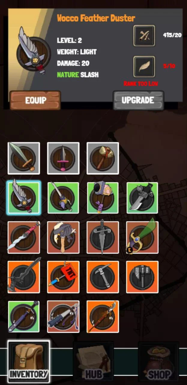 Questlike: Pocket - Monster Hunt - Screenshot 1