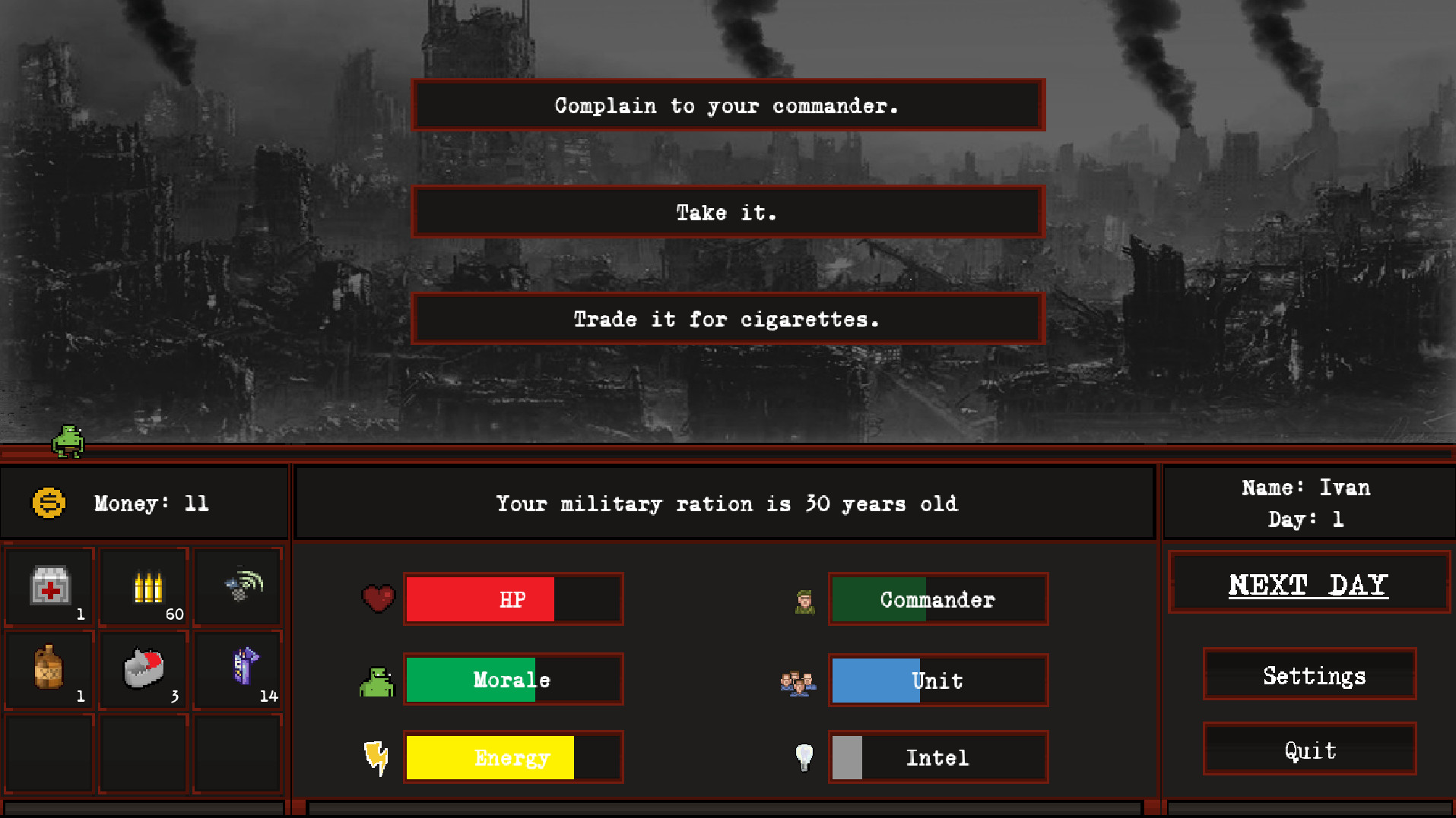 30 Days in Red Army - Screenshot 1