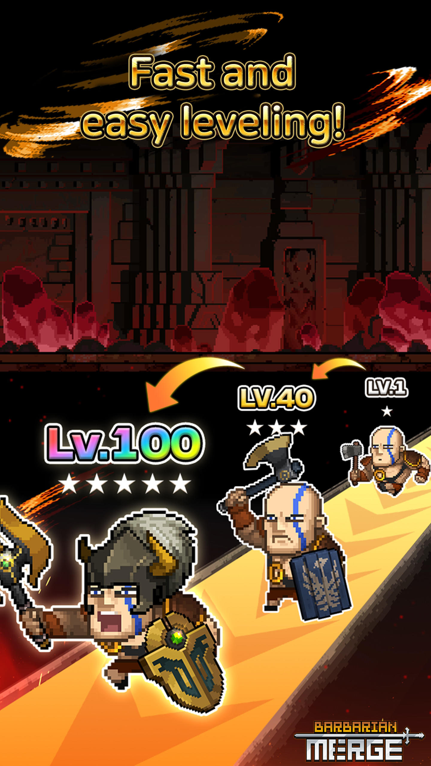 BarbarianMerge - Screenshot 2