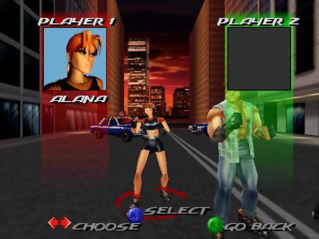 Fighting Force All Characters [PS1] 