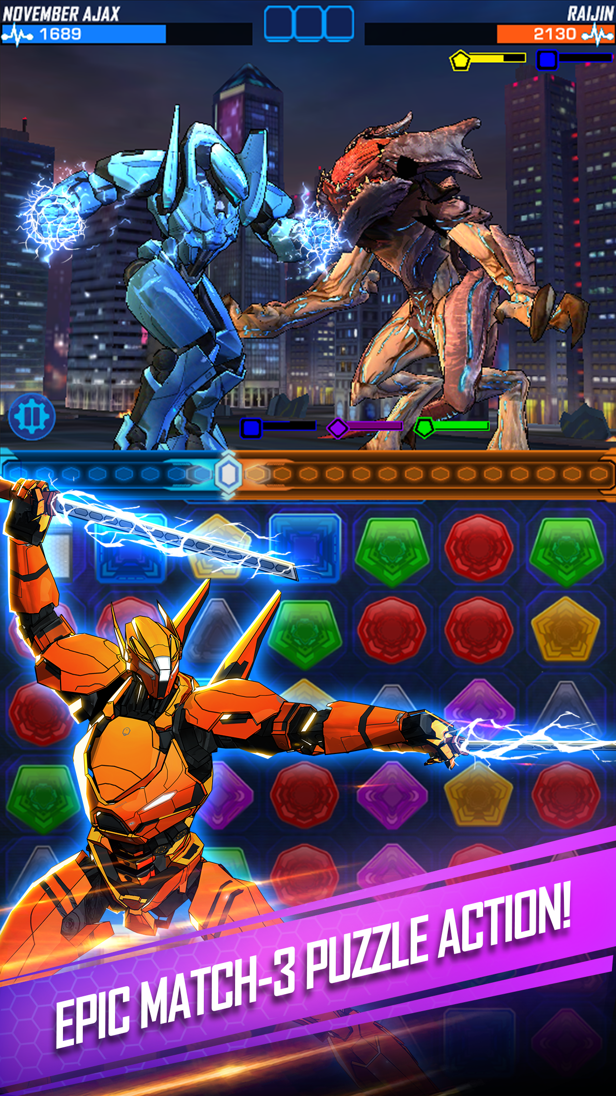 Pacific Rim: Breach Wars - Robot Puzzle Action RPG - Screenshot 2