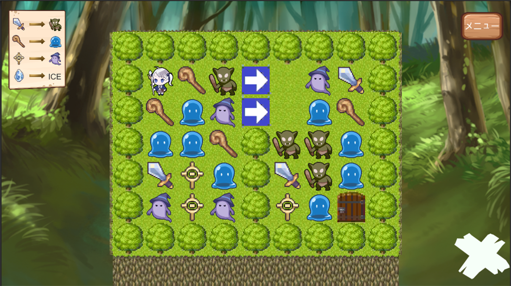 Wacha-wacha Puzzle: Neito to Norowareshi Shukufuku no Mori - Screenshot 4