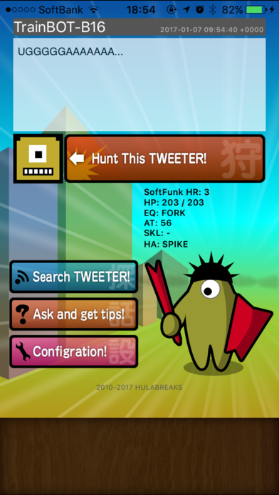 Tweet Hunter! - Screenshot 2
