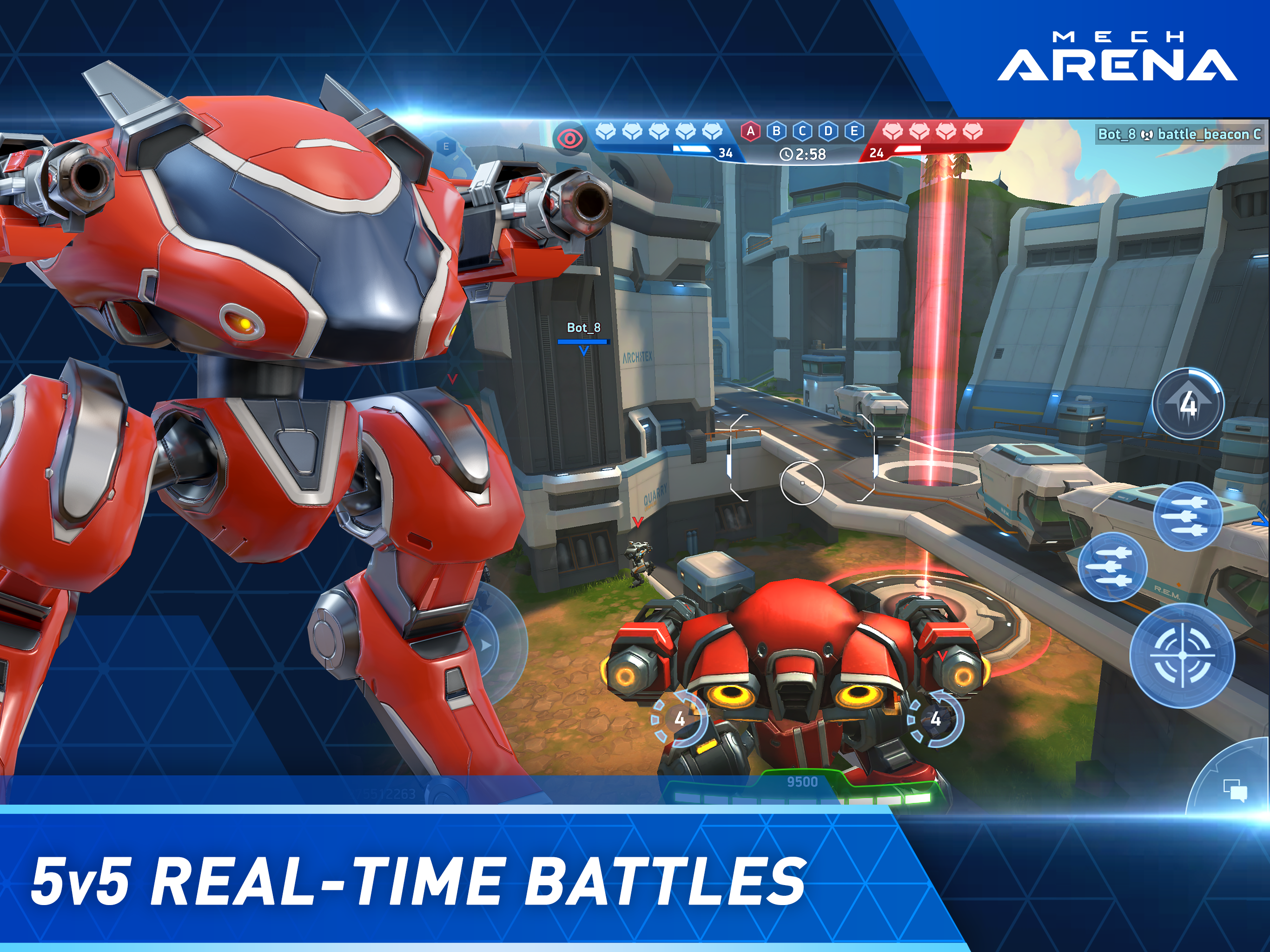 Mech Arena na App Store