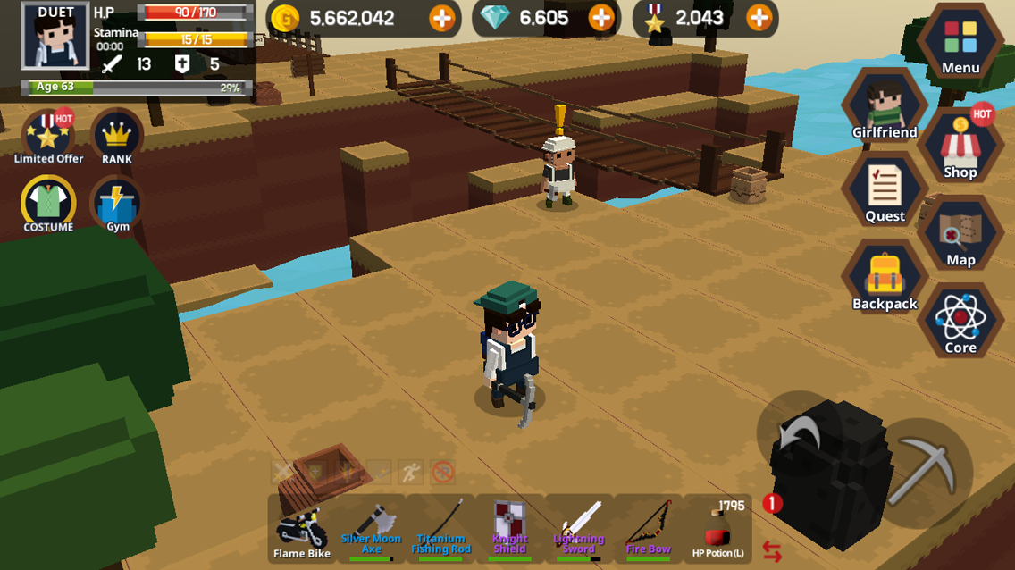 Pocket World: Island of Adventure - Screenshot 1