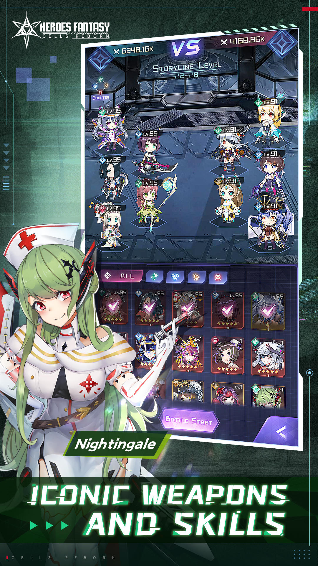 Heroes Fantasy: Cells Reborn - Screenshot 2