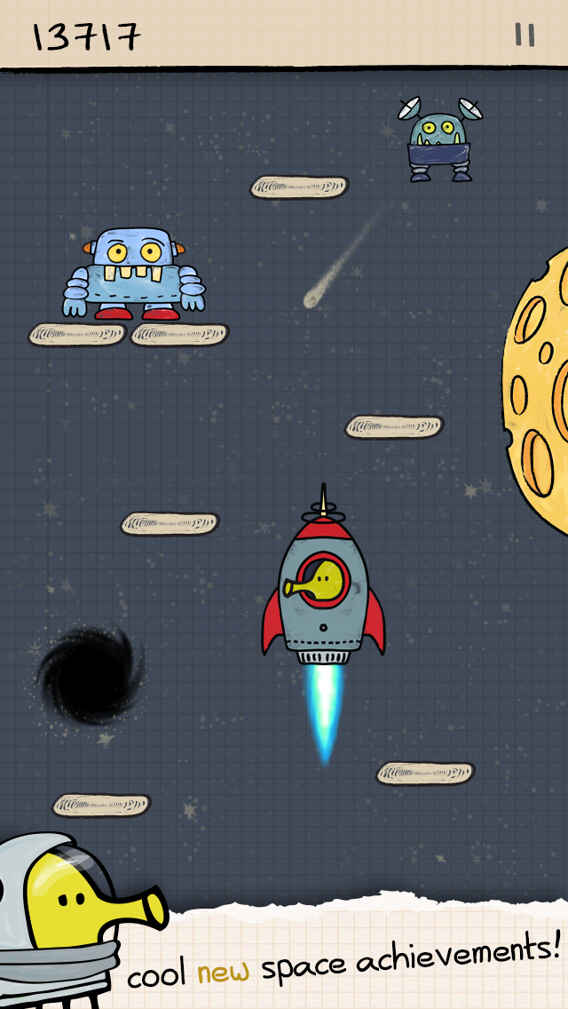 About: Doodle Jump Space Chase (iOS App Store version)