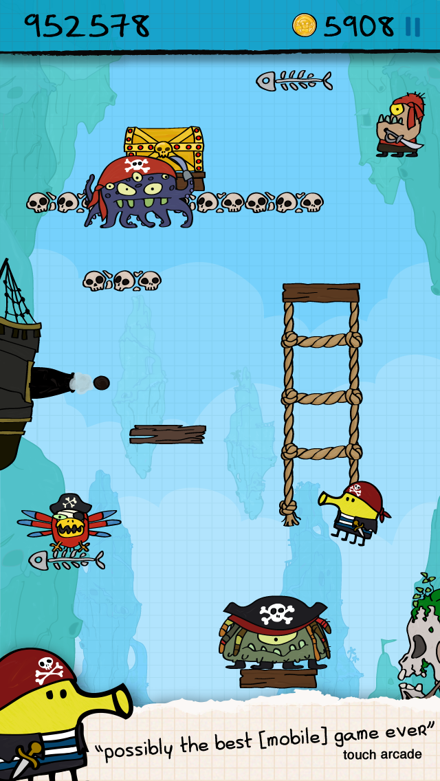 Doodle Jump Extras (Original Boss) by Squidtheunspeakable on