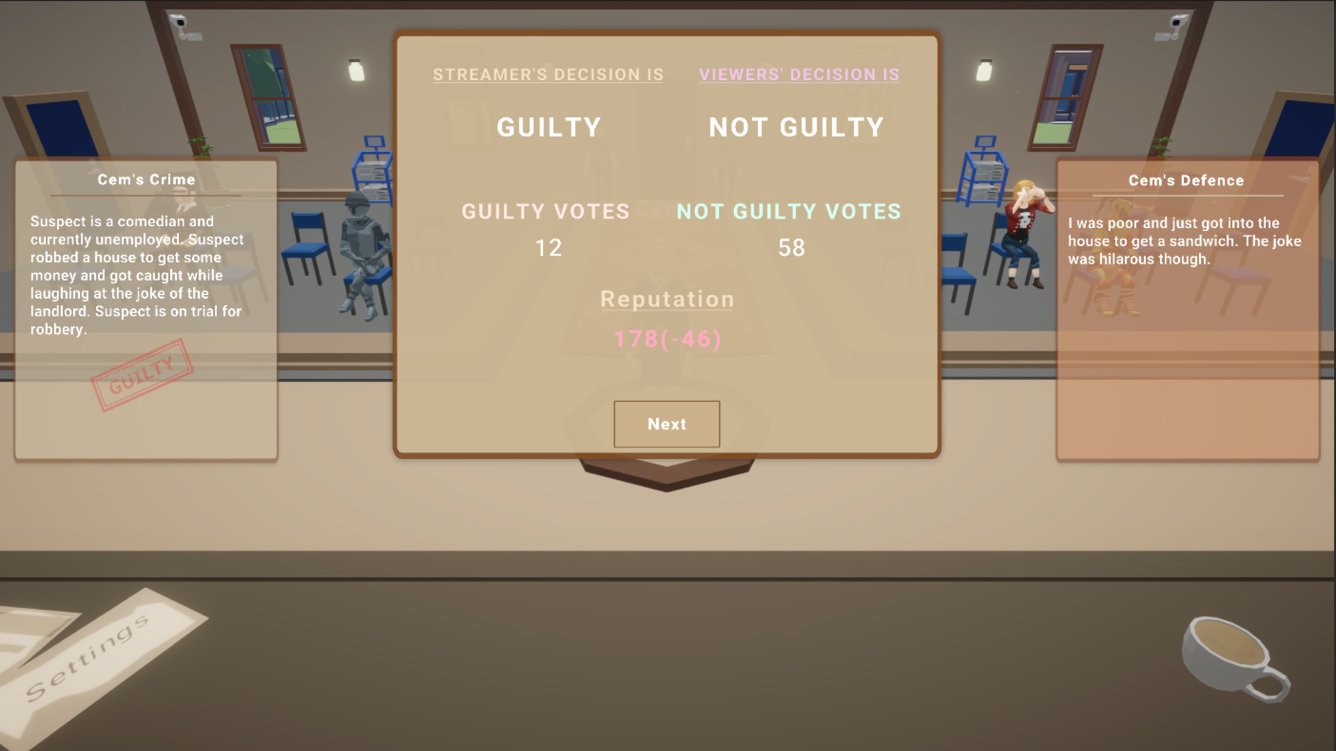 Streamer's Court - Screenshot 5