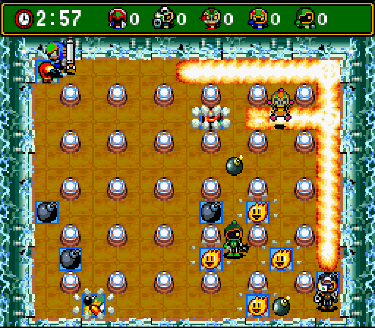 SUPER BOMBERMAN 4 ROM, Game