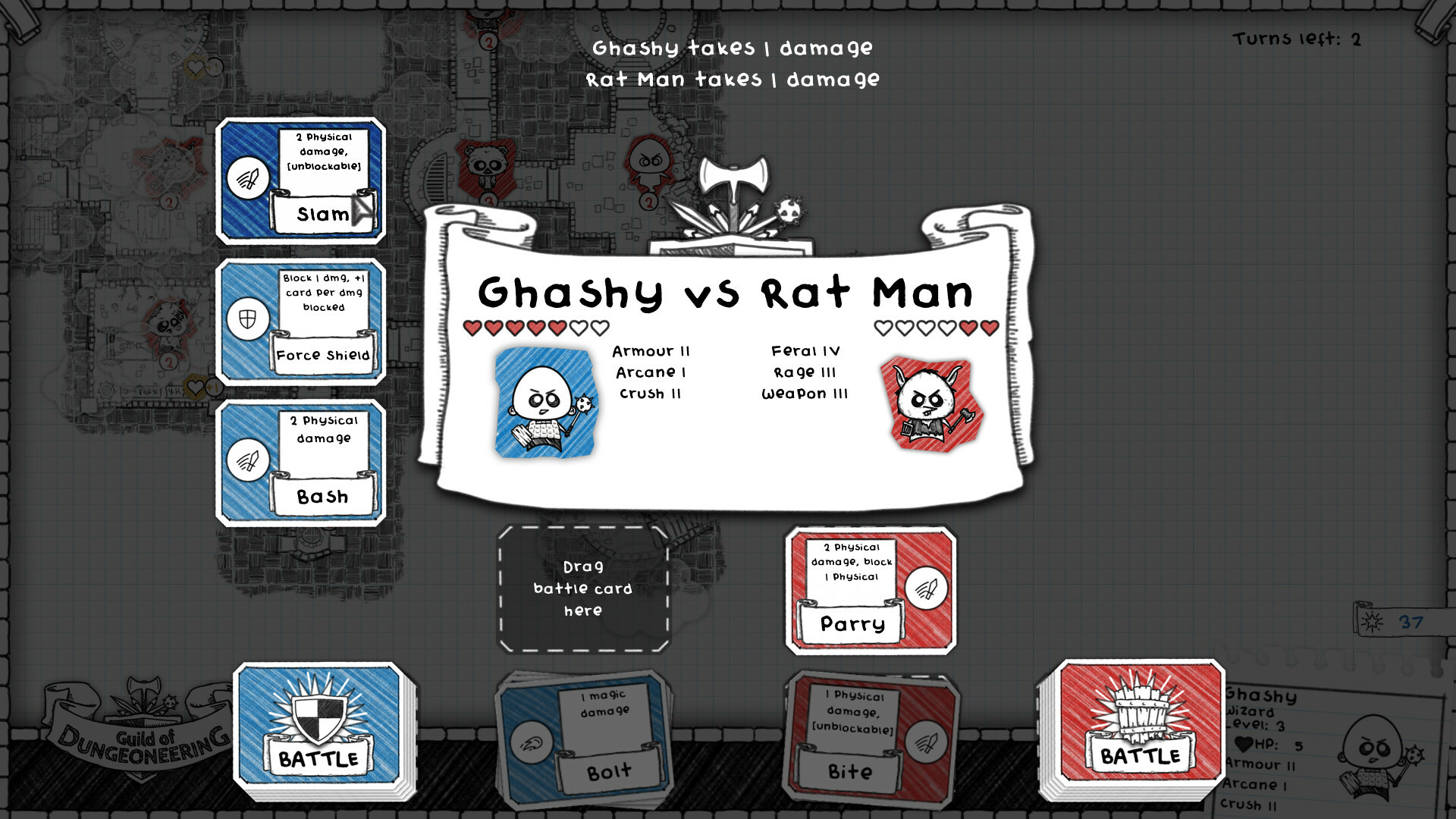 Guild of Dungeoneering: Deluxe Edition - Screenshot 1