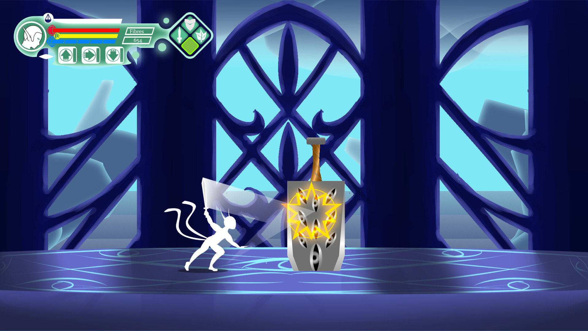 Lovers in the Lunar Labyrinth - Screenshot 1