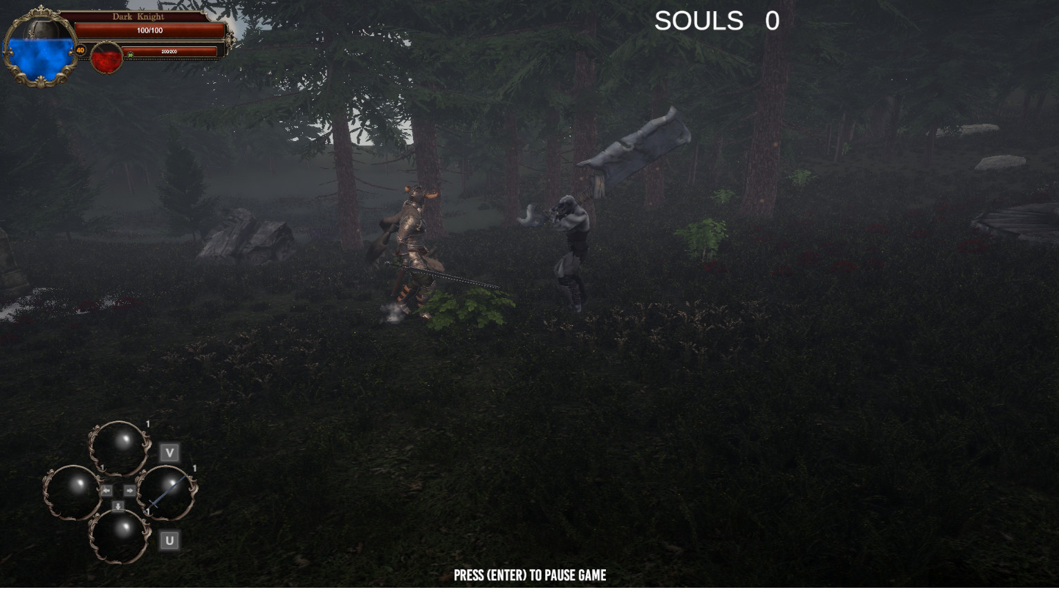 Inferos Numine: Descent Into Darkness - Screenshot 1