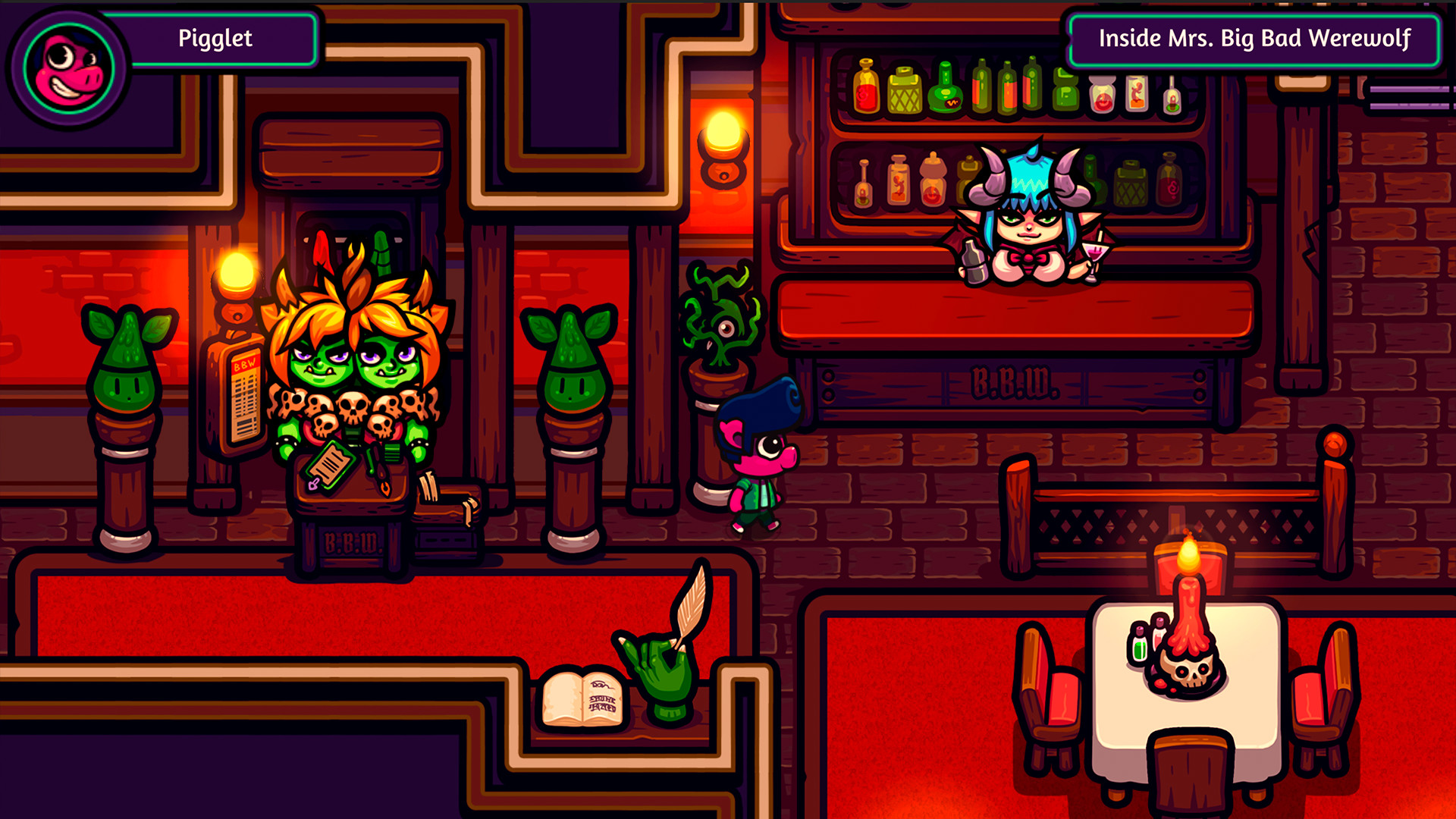 Pigglet in Mrs. Big Bad Werewolf - Screenshot 7