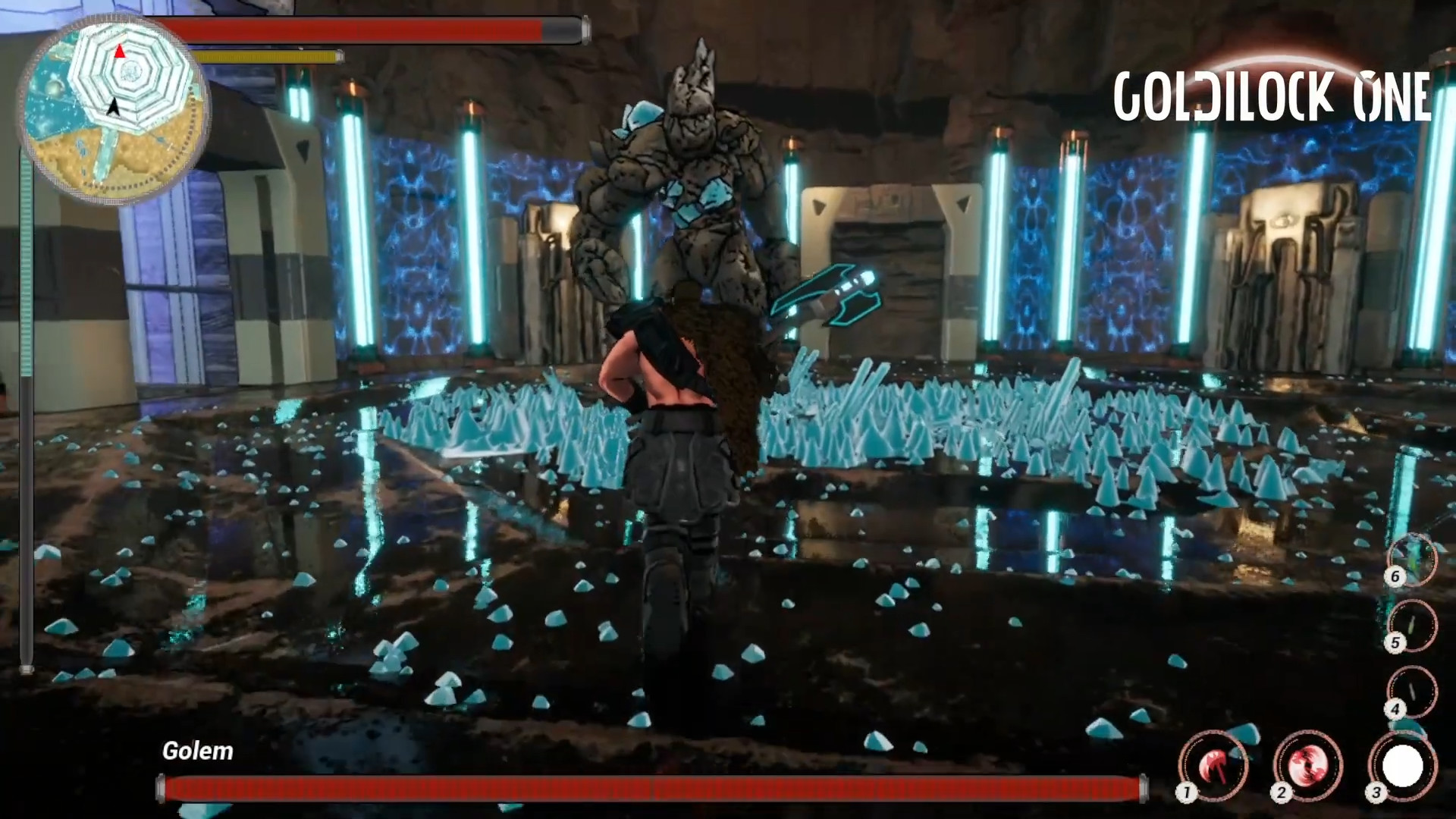 Goldilock One: Boss Arena - Screenshot 1