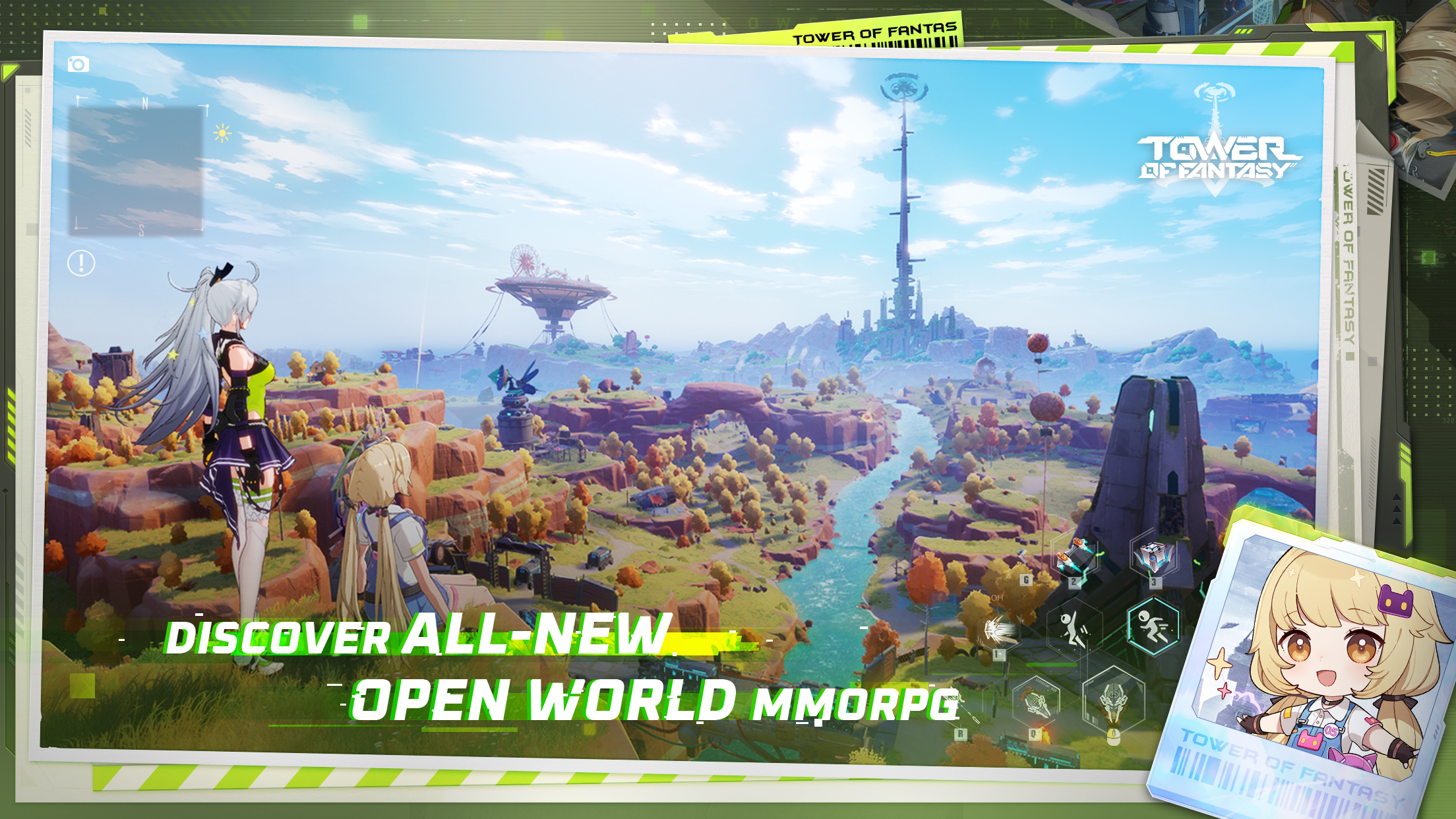 TOWER OF FANTASY Gameplay NEW BETA 2021 Open World MMORPG 