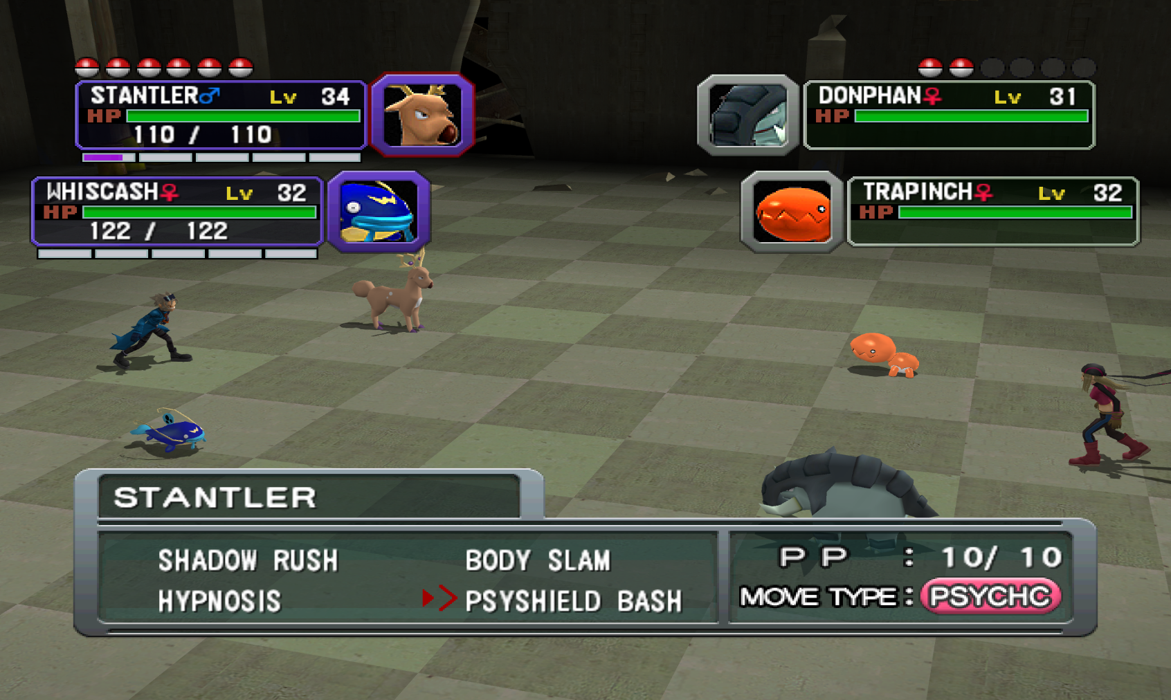 Pokémon Grand Colosseum - Screenshot 2