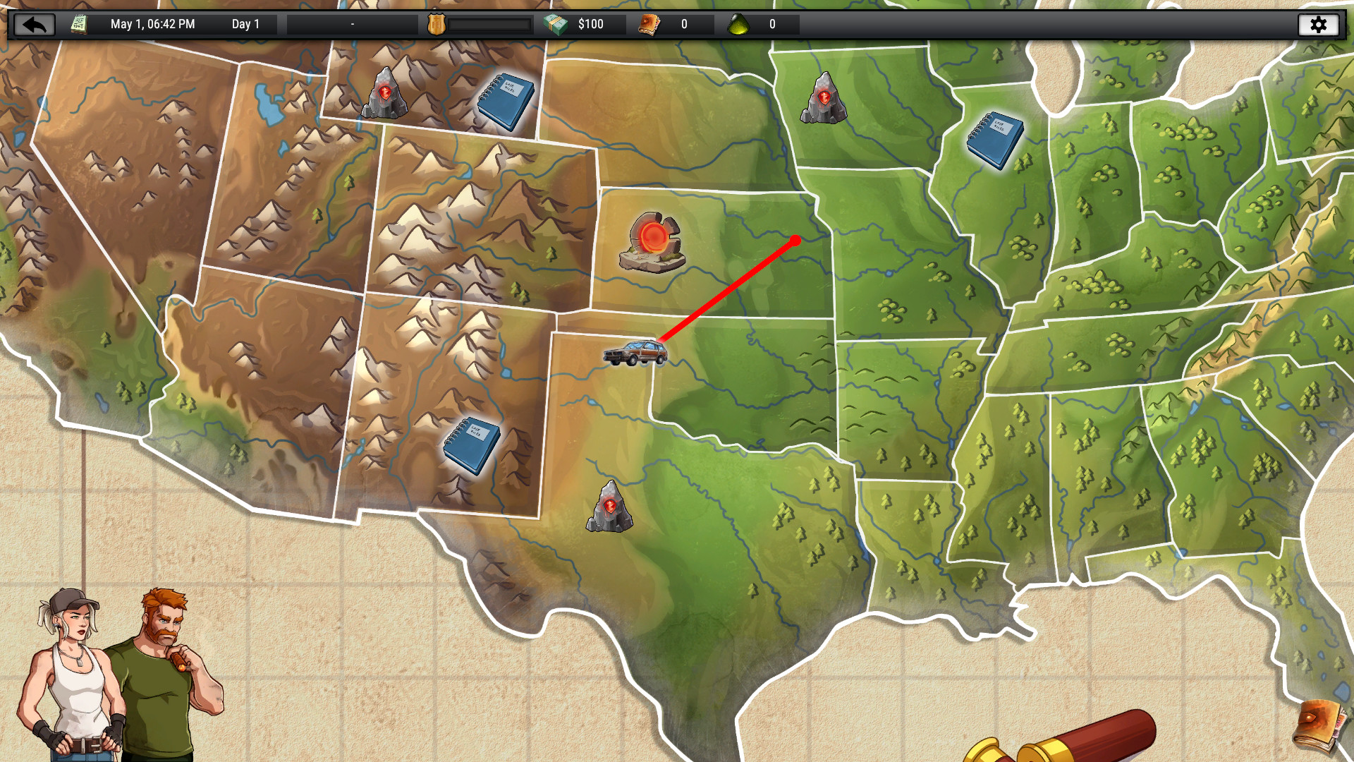 Wayward Shadows - Screenshot 1