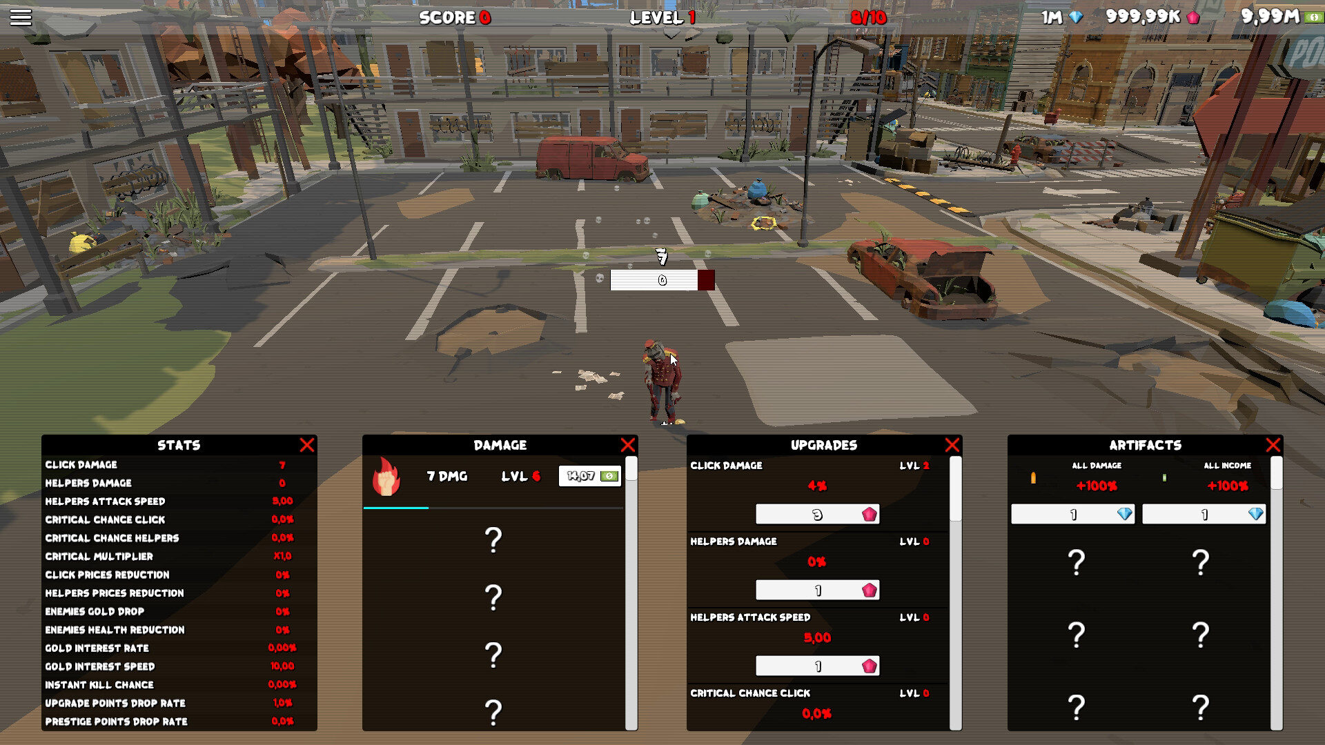 Idle Zombies Clicker - Screenshot 2