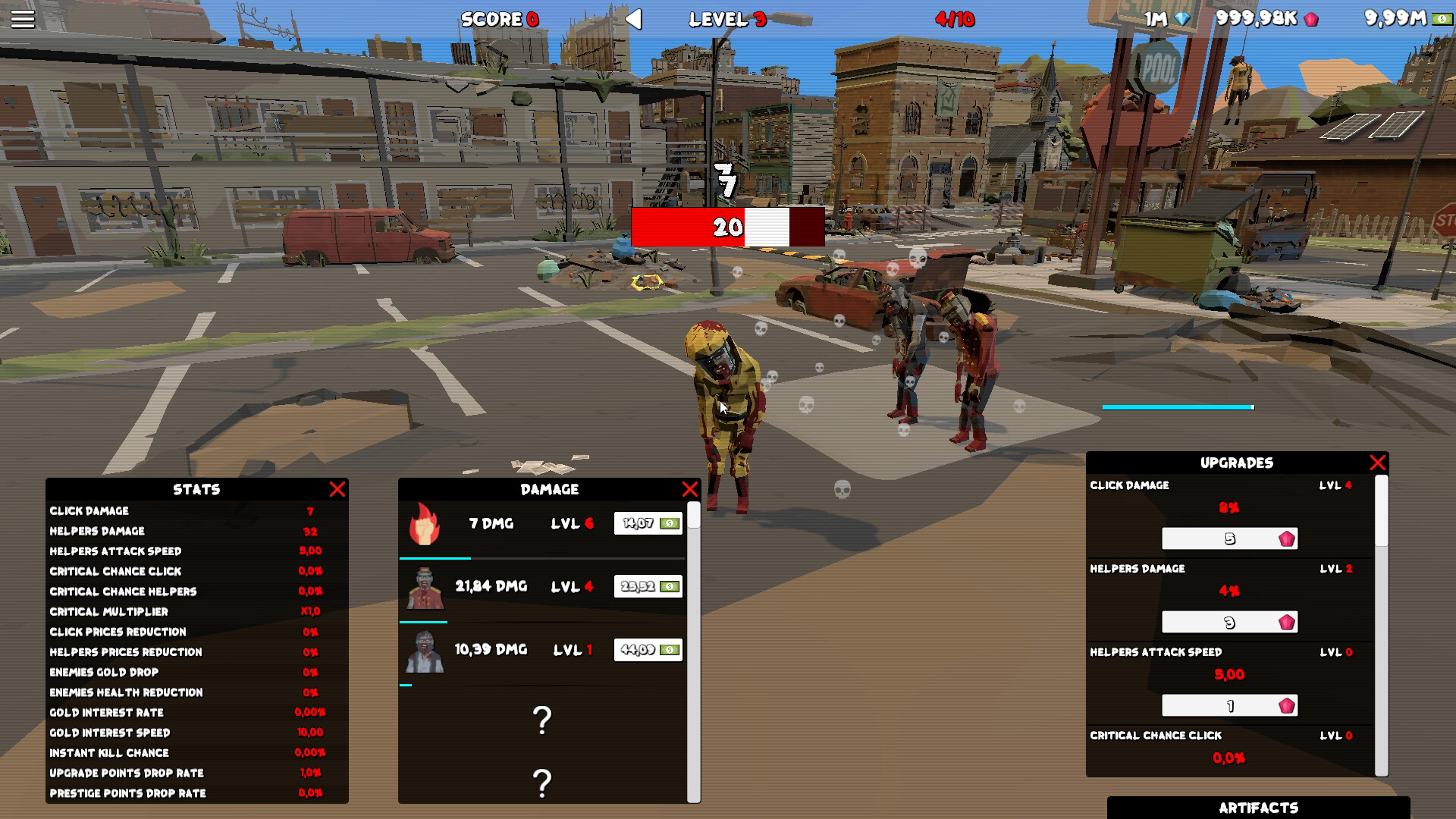 Idle Zombies Clicker - Screenshot 3