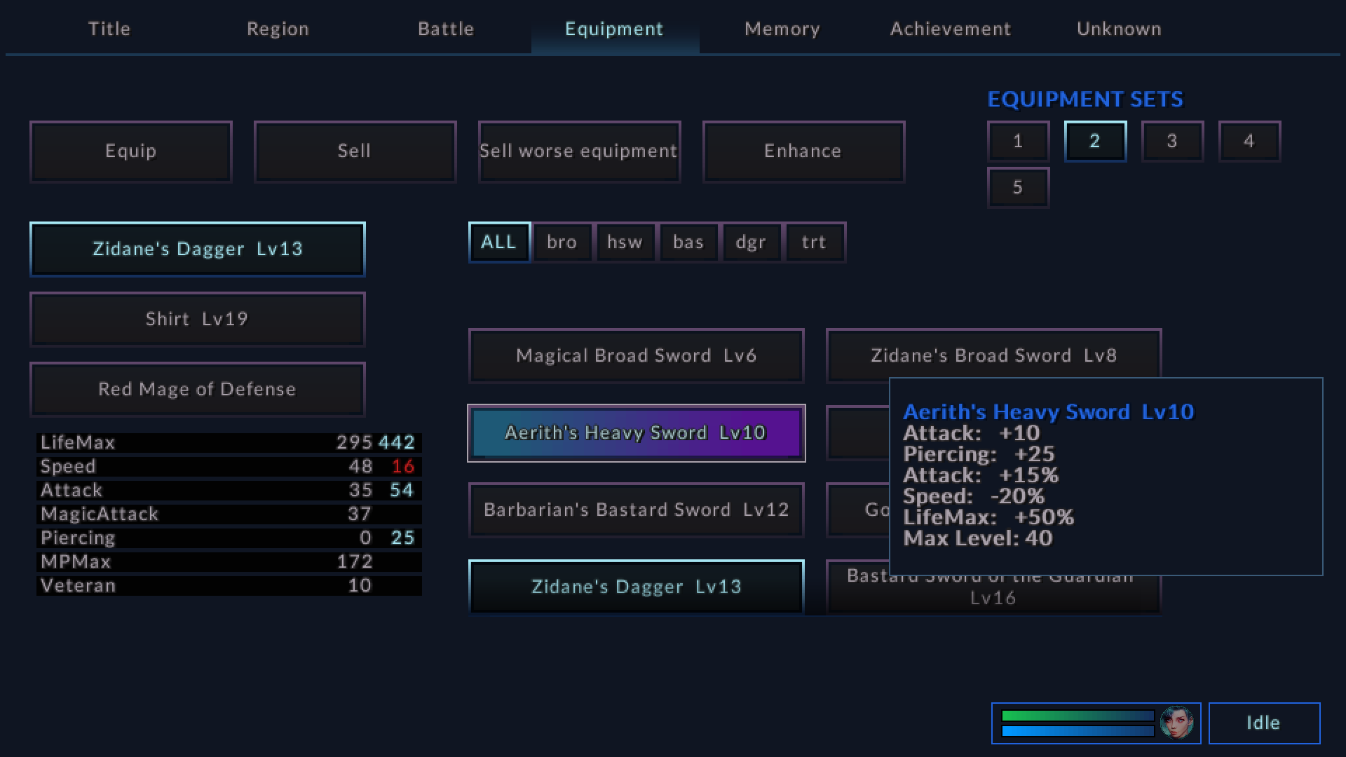 Generic RPG Idle - Screenshot 2