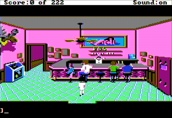 illustration de Leisure Suit Larry in the Land of the Lounge Lizards