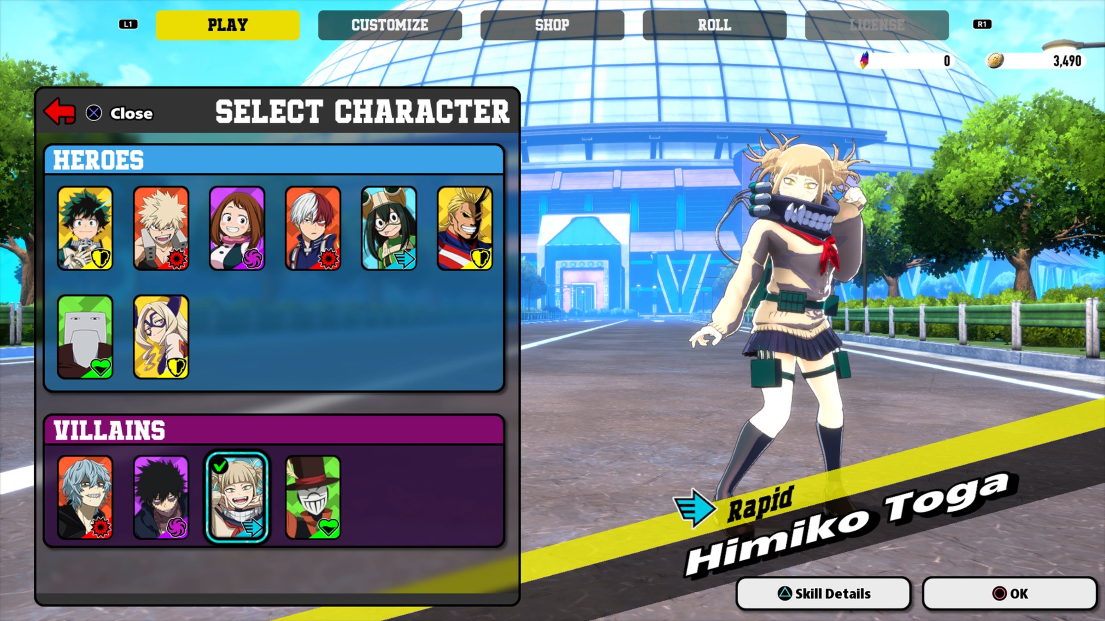 Full My Hero Ultra Rumble Roster