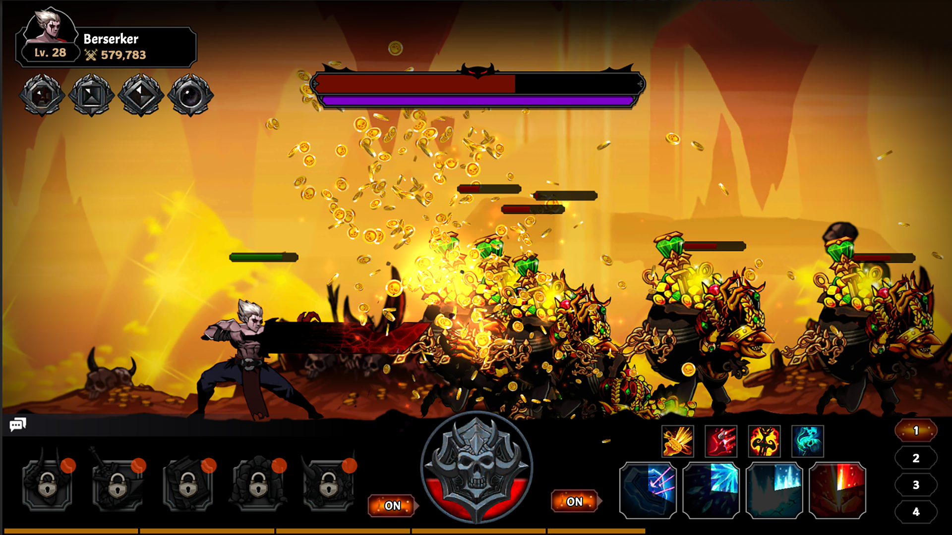 Idle Berserker: Action RPG - Screenshot 4