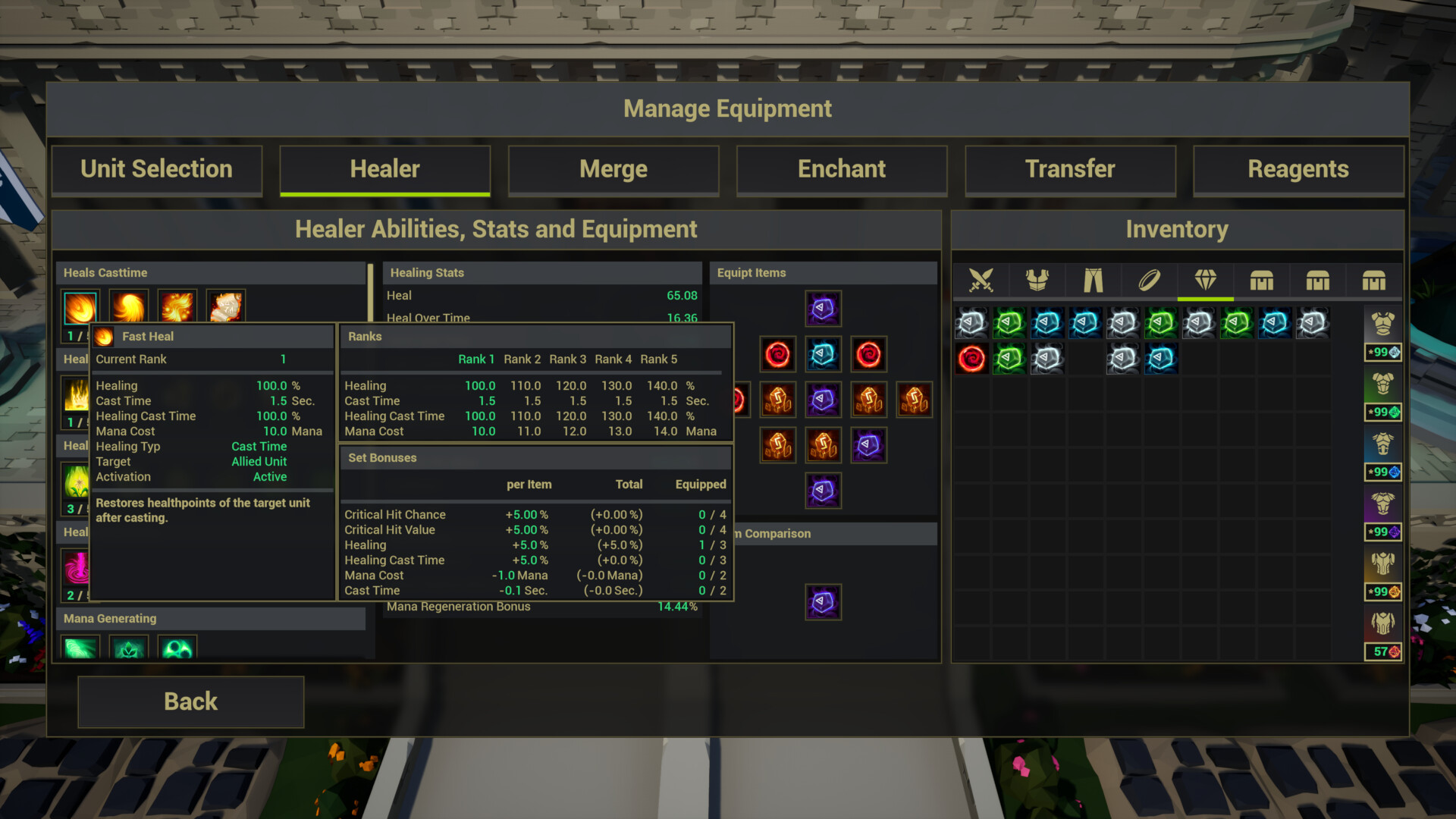 Raid Healing - Screenshot 1