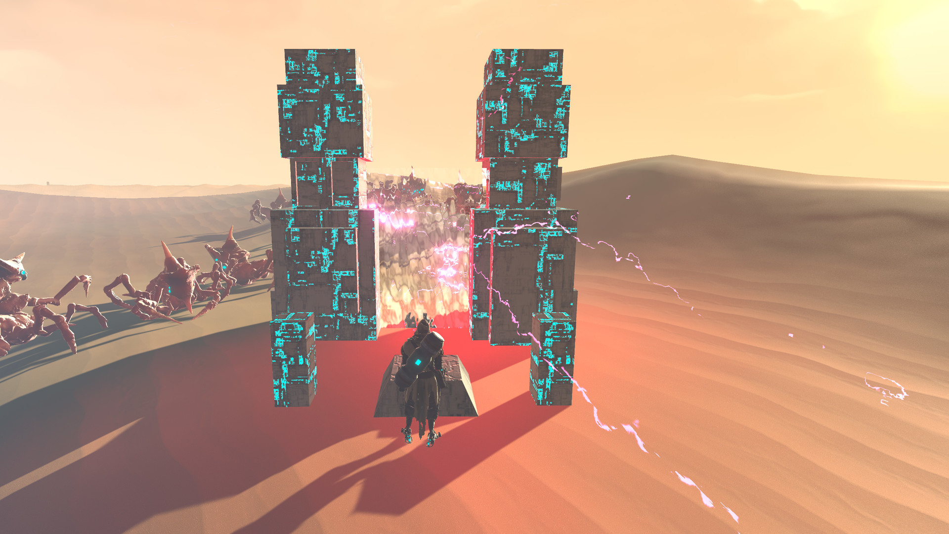 Neon Cyber Desert - Screenshot 4
