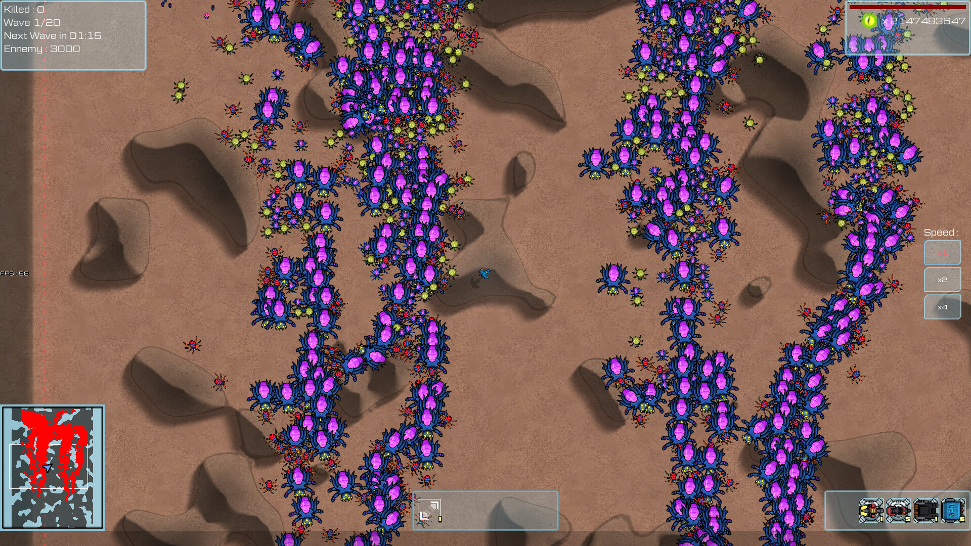 Guns N' Rushes - Screenshot 1