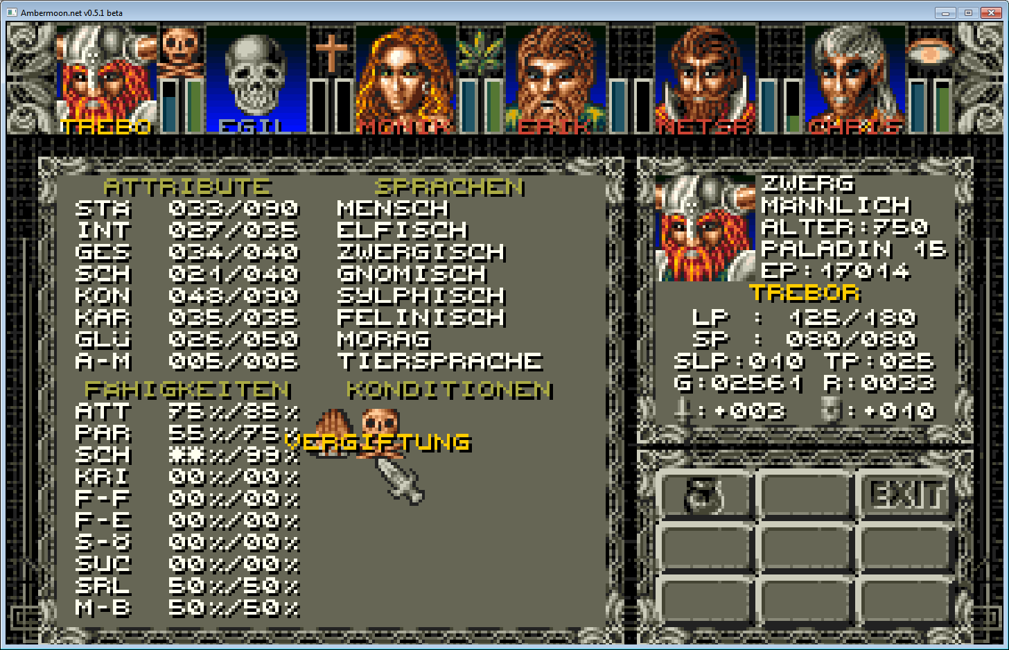 Ambermoon.net - Screenshot 4