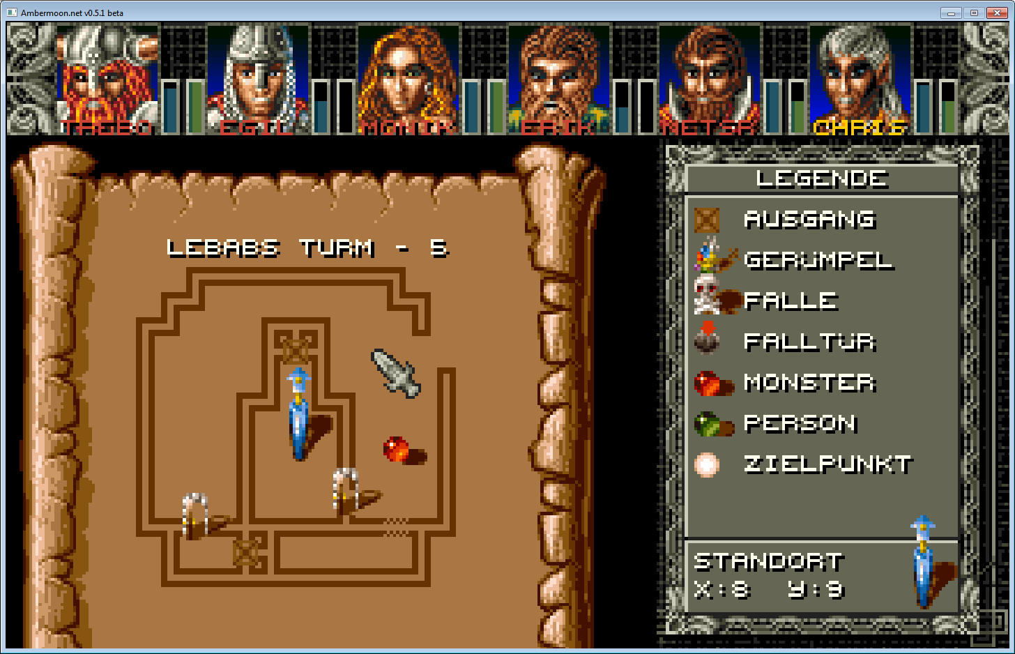 Ambermoon.net - Screenshot 2