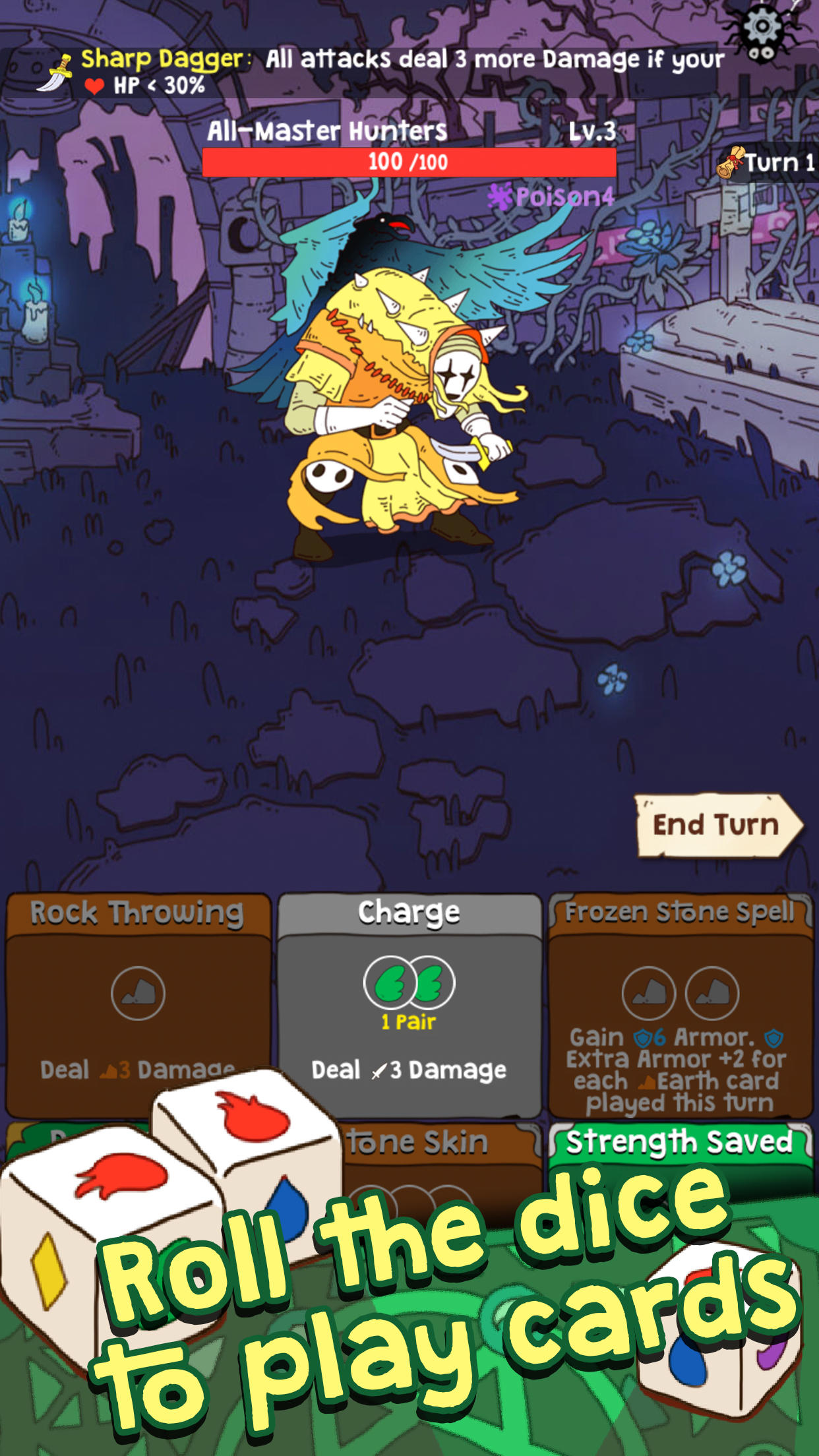 Dicey Elementalist - Screenshot 1