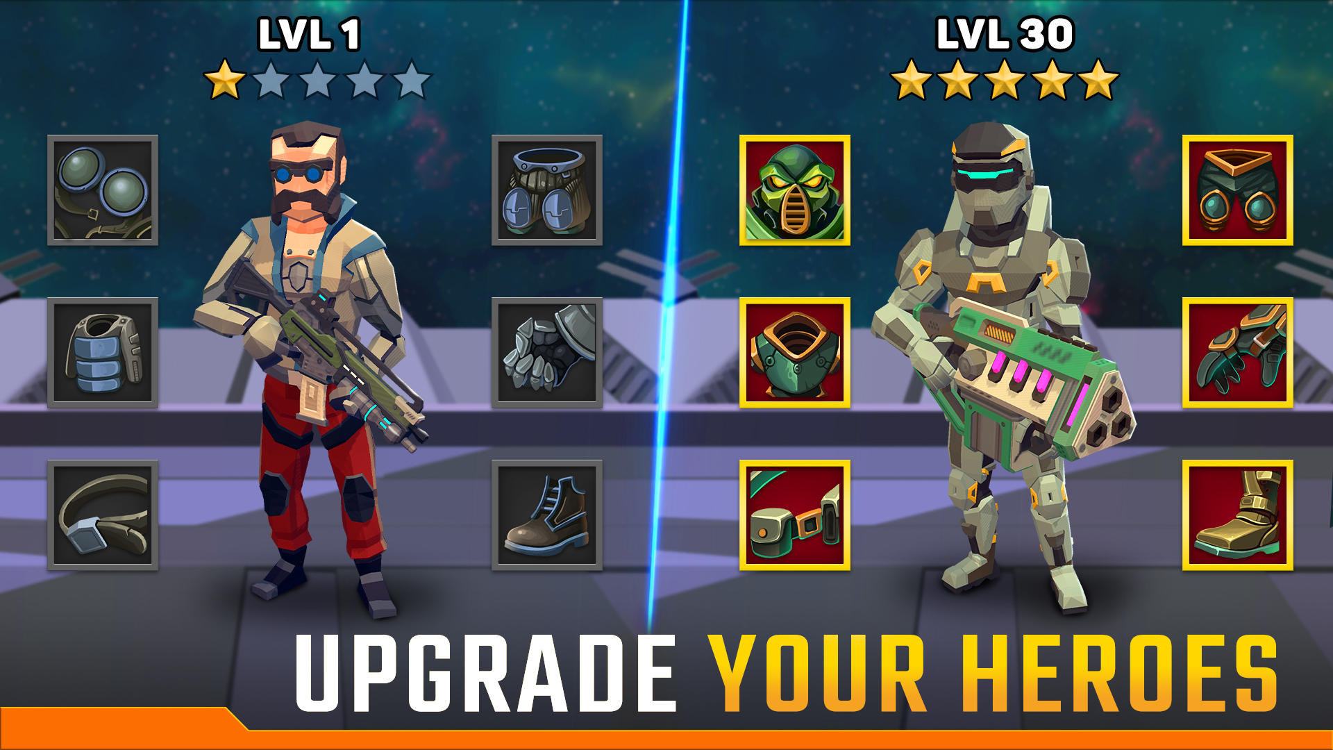 Final Frontier: Space Idle RPG - Screenshot 1