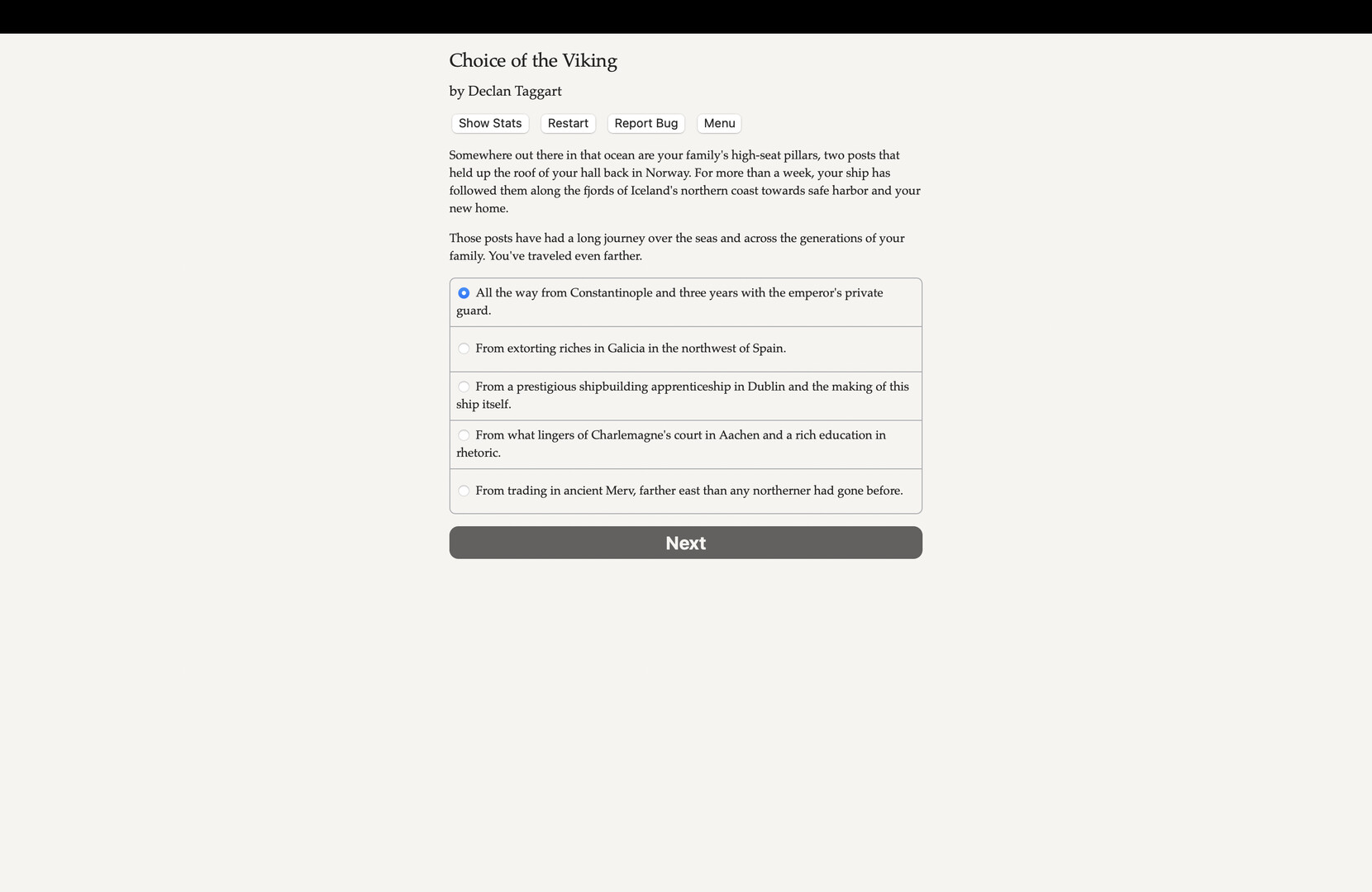 Choice of the Viking - Screenshot 3