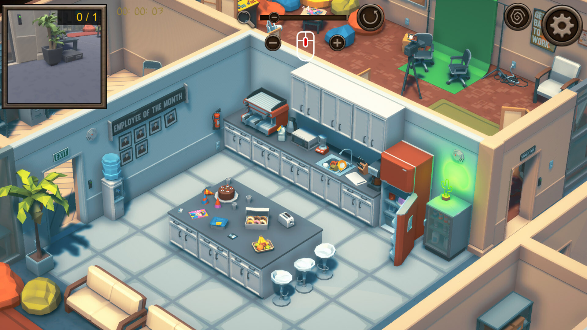 Hidden Office Top-Down 3D - Screenshot 4