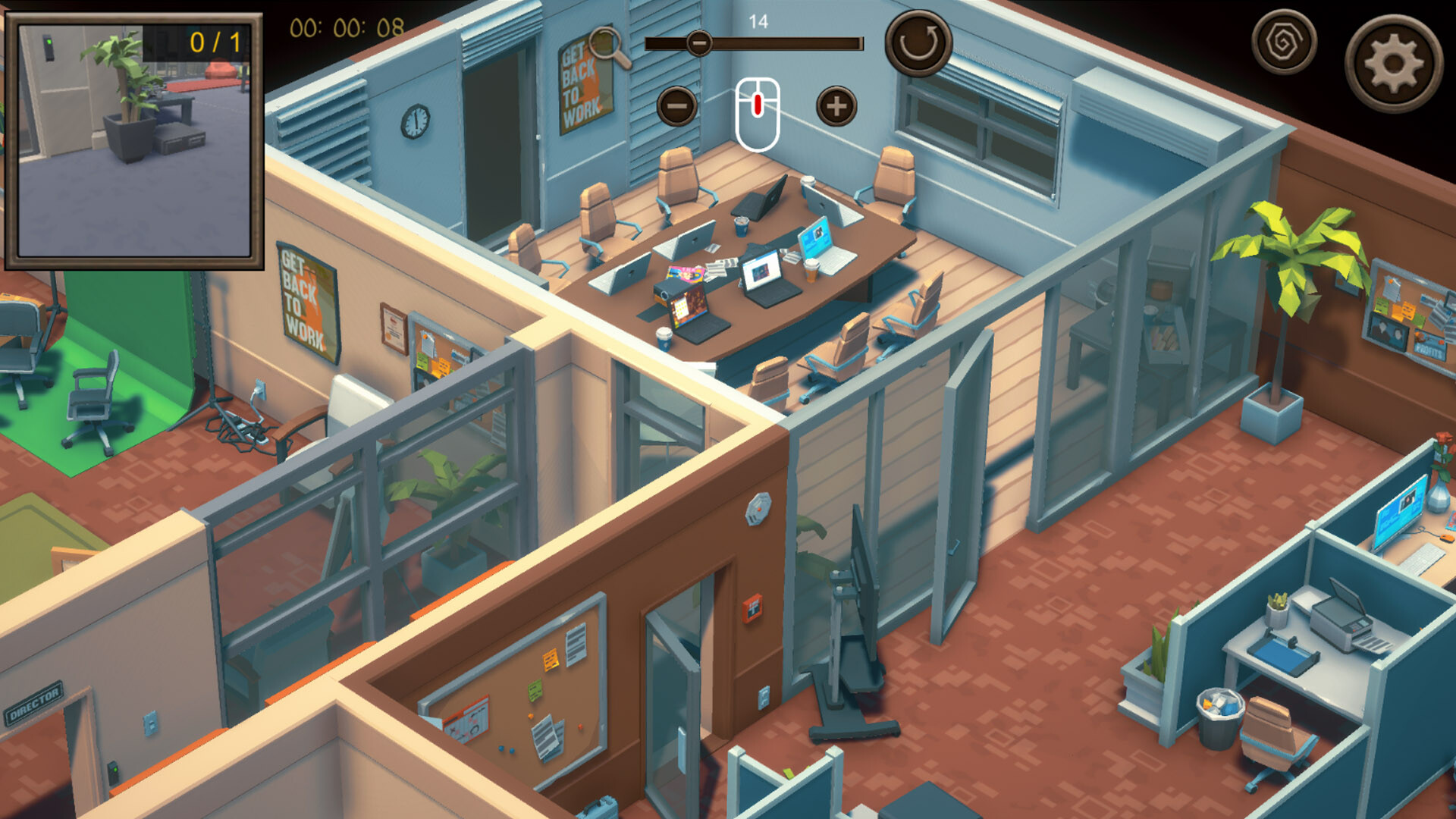 Hidden Office Top-Down 3D - Screenshot 3