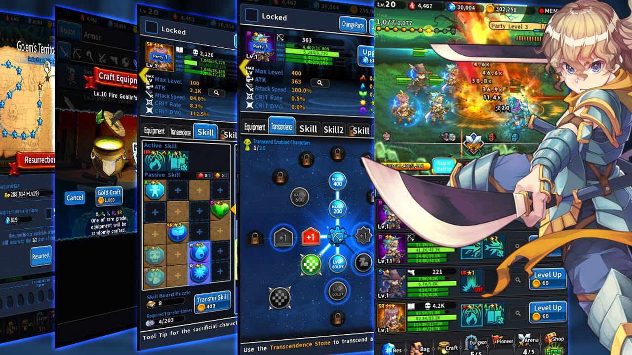 Idle Knights - Screenshot 1