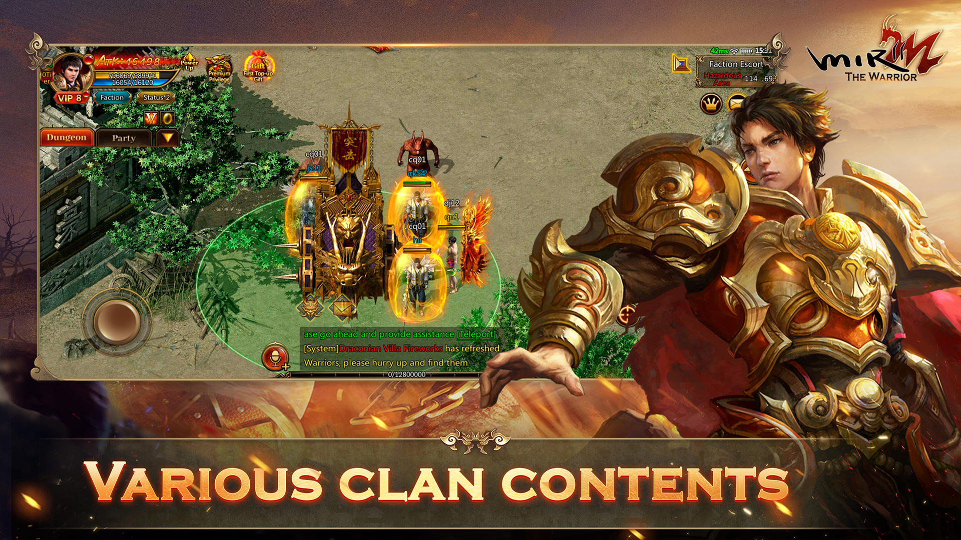 Mir2M: The Warrior - Screenshot 1