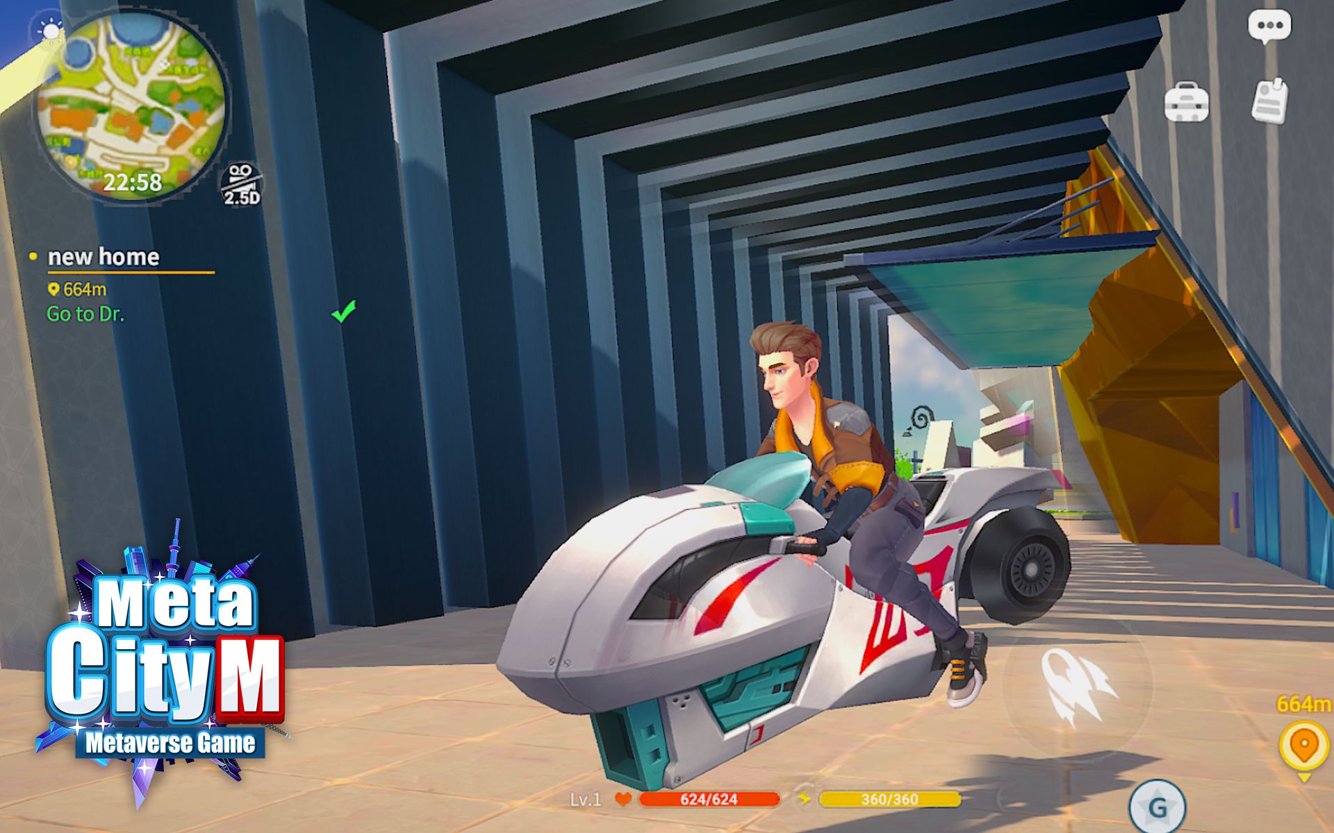 MetaCity M - Screenshot 1