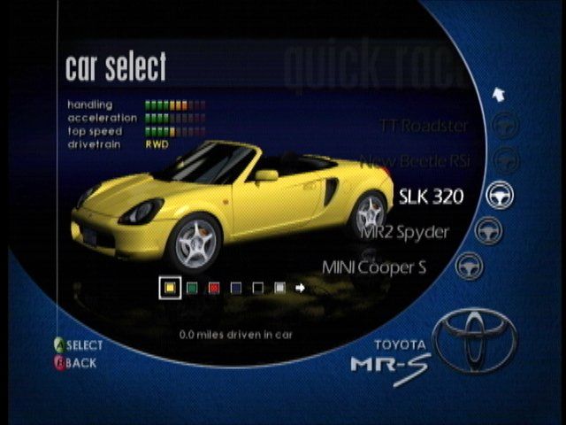 Project Gotham Racing gameplay screenshot 3