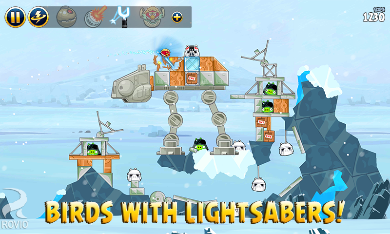 illustration de Angry Birds Star Wars HD