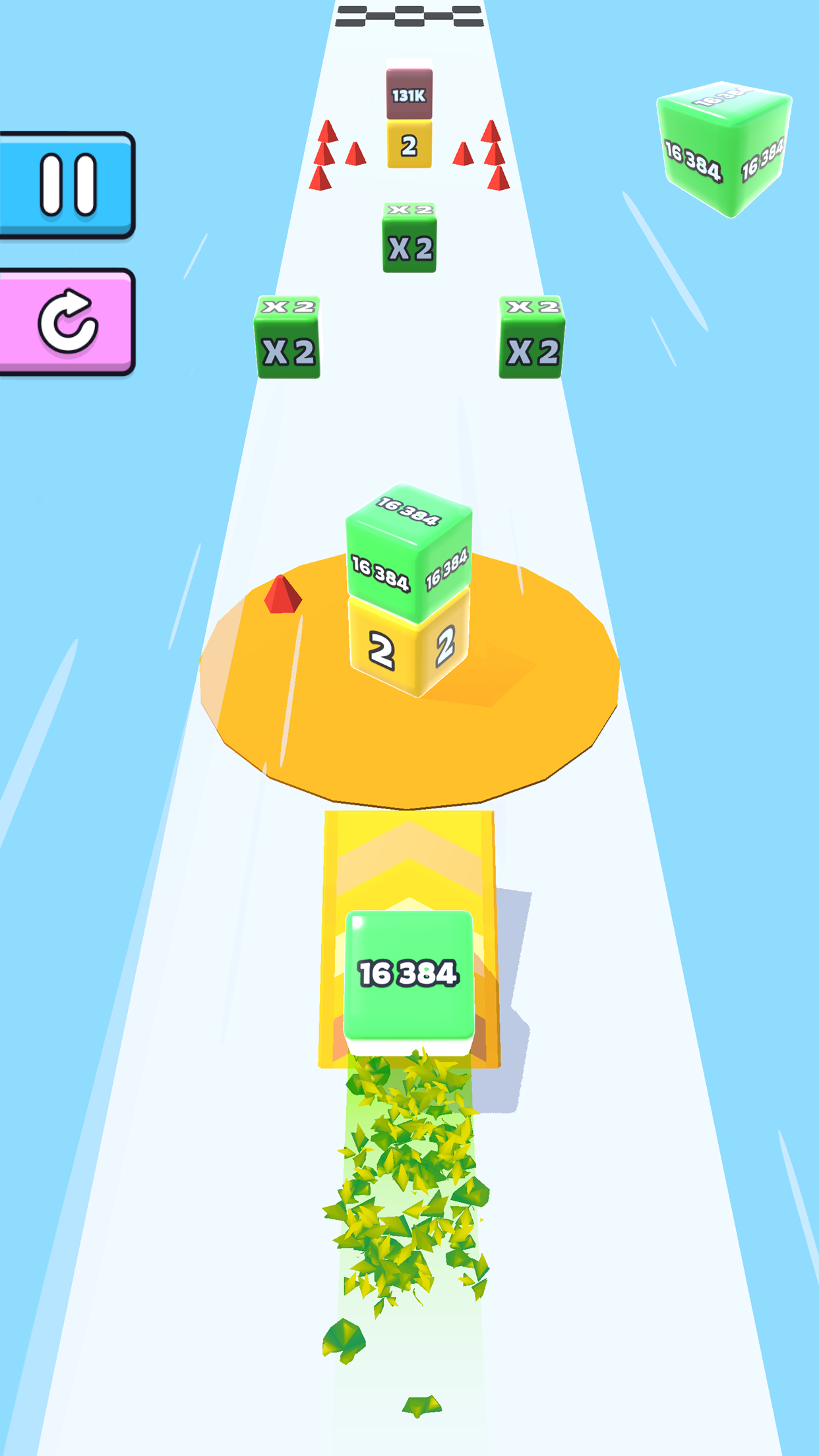 Jelly Run 2048