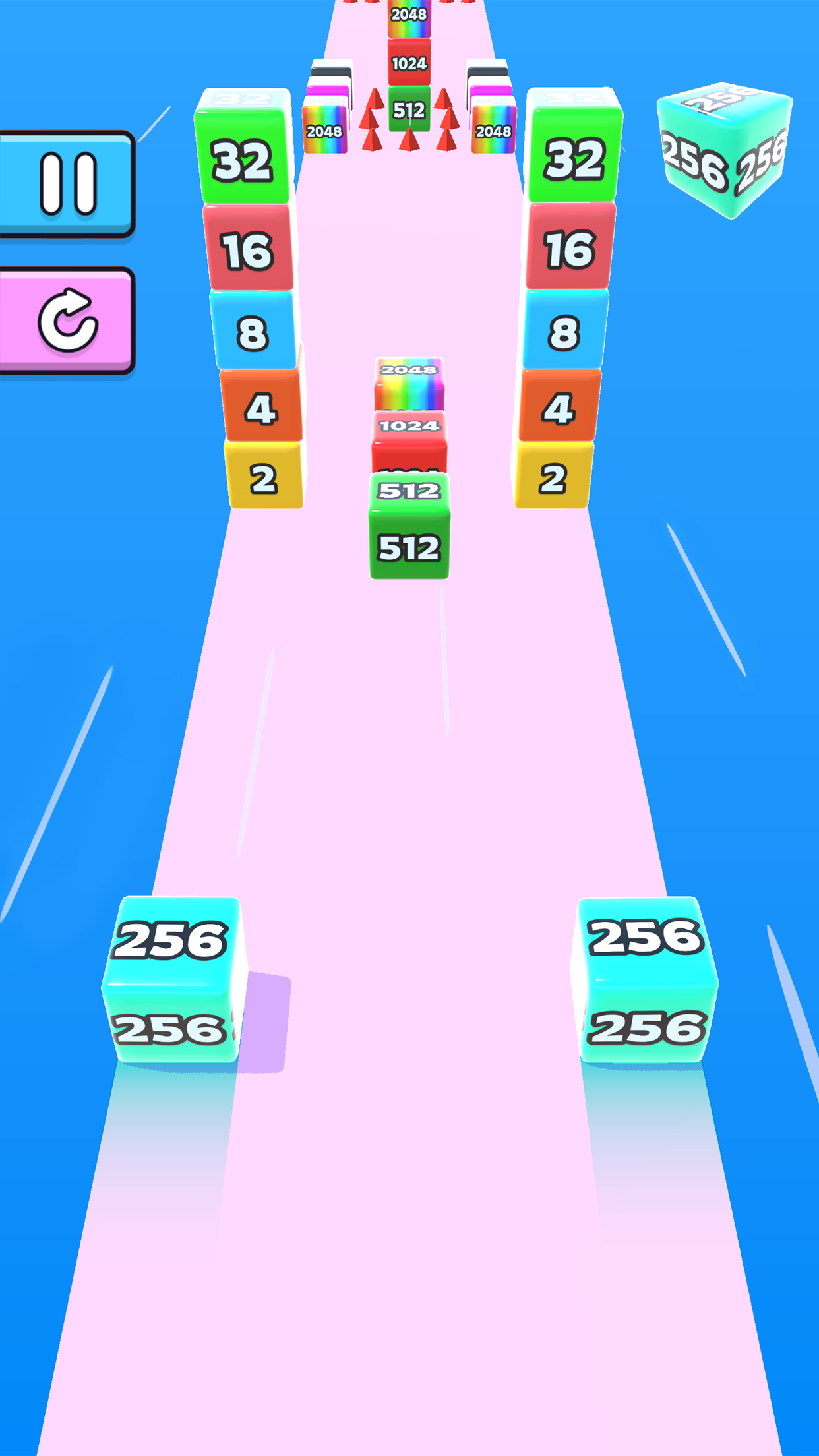 Jelly Run 2048