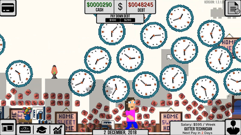 Life & Debt: A Real Life Simulator - Screenshot 1