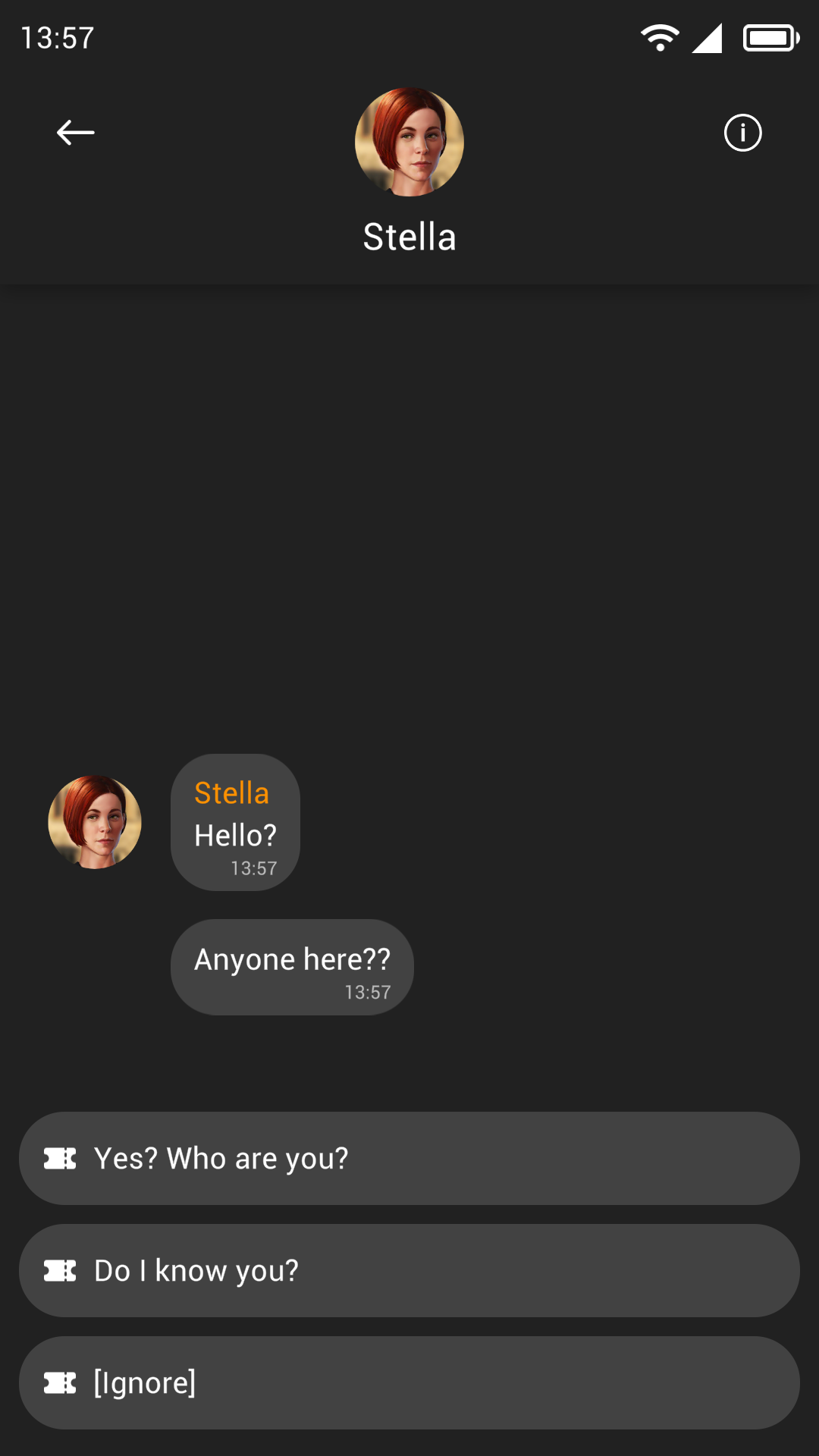 Blue Orchid: Interactive Story - Screenshot 3