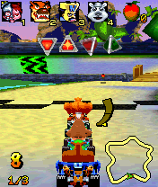 illustration de Crash Nitro Kart